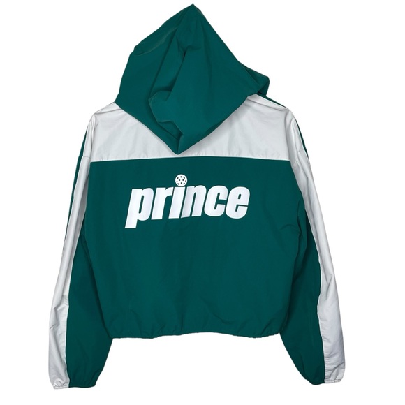 Prince Women’s Pickleball Hooded Zip-Up Crop Jacket Large - Picture 4 of 14